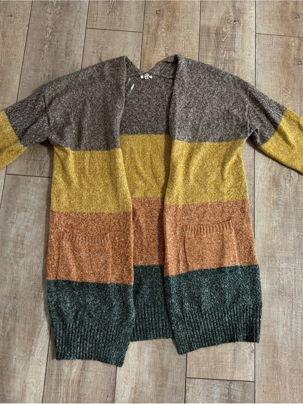 Jodifl Sz Medium Cardigan. Perfect Fall colors.